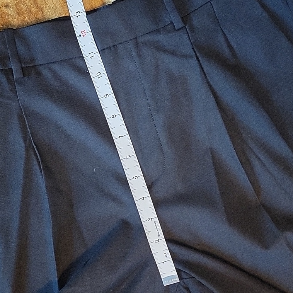 Harlow Super Wide Leg Trouser in Brushed Twill - Picture 8 of 9